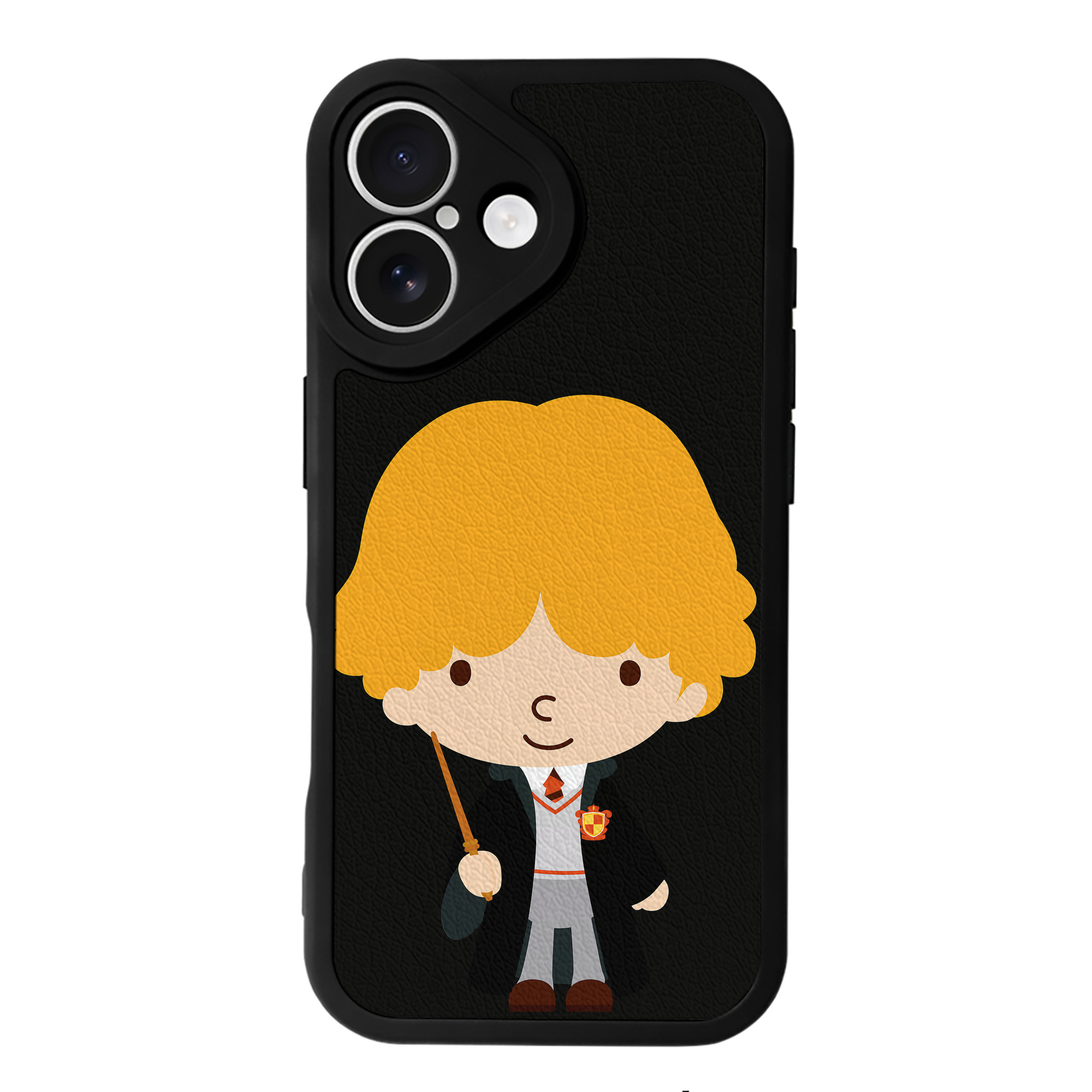 （画像用） Harry Potter ハリー・ポッターシリーズ 【iPhone 16シリーズ対応】シリコンスマホケース（レザー調） 材質：シリコン